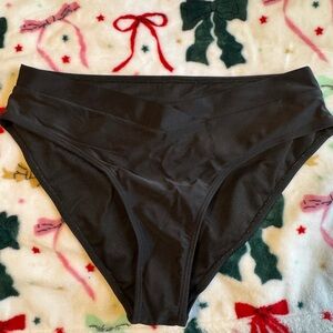 SHEIN crossover bathing suit bottoms